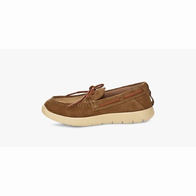 Tenis UGG Beach Moc Slip-On Criança Marrom | PT-AQYKG